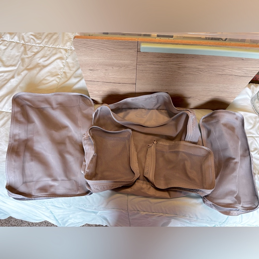 5 packing cubes